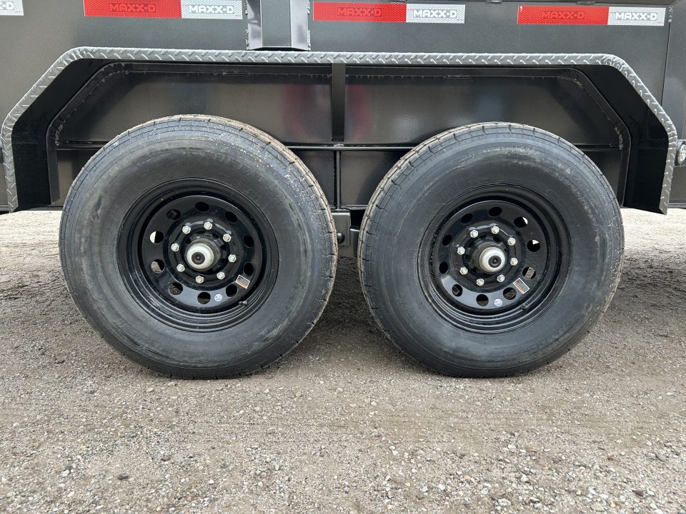 New 2026 MAXX-D DJX 83x14 Dump Trailer