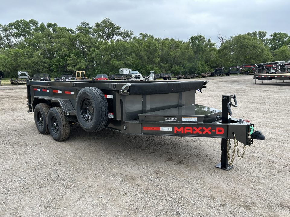 New 2026 MAXX-D DJX 83x14 Dump Trailer