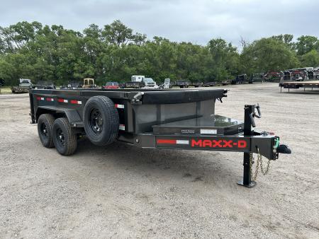 New 2026 MAXX-D DJX 83x14 Dump Trailer