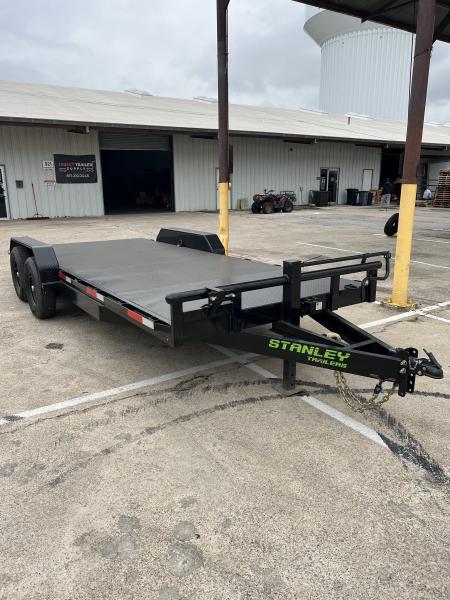 New 2026 Stanley Trailers 83"x20' Steel deck 14k Equipment Trailer