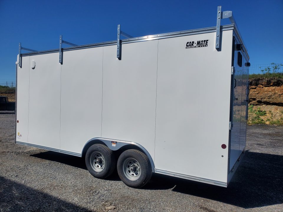 New 2026 Car Mate Contractor Enclosed Trailer / 9990 GVWR / 8.5'x18'