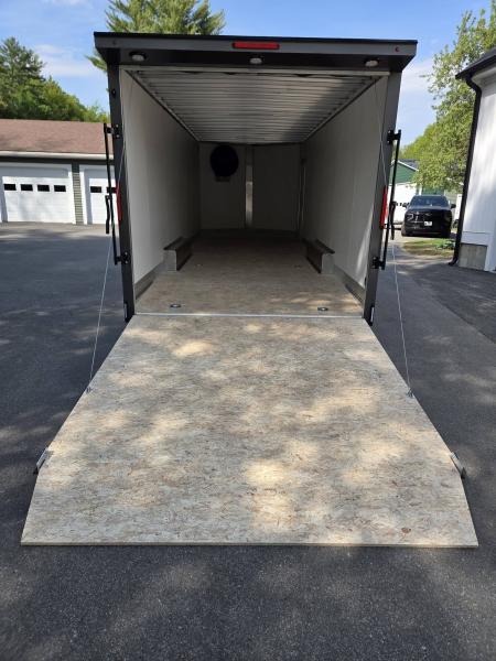 New 2026 Nitro 8.5X24 9990LB GVWR ALUMINUM CAR TRAILER EXTRA HEIGHT TORSION AXLES Car Hauler