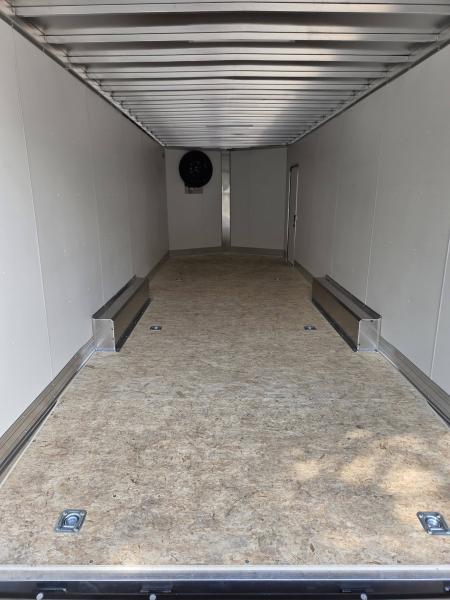 New 2026 Nitro 8.5X24 9990LB GVWR ALUMINUM CAR TRAILER EXTRA HEIGHT TORSION AXLES Car Hauler