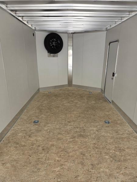 New 2026 Nitro 8.5X24 9990LB GVWR ALUMINUM CAR TRAILER EXTRA HEIGHT TORSION AXLES Car Hauler