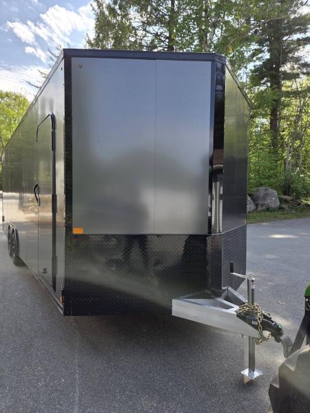 New 2026 Nitro 8.5X24 9990LB GVWR ALUMINUM CAR TRAILER EXTRA HEIGHT TORSION AXLES Car Hauler