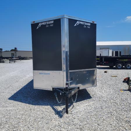 New 2026 Homesteader 7x16 TA, 6'6" interior height, 3.5k axles, .080 polycore, Intrepid series with Barn Doors Cargo / Enclosed Trailer