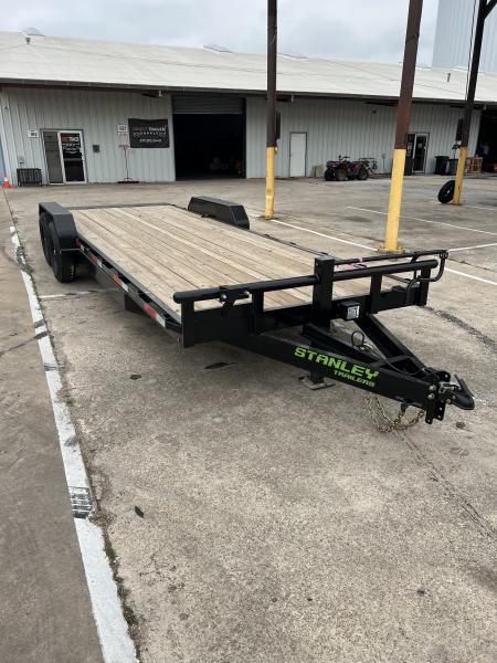 New 2026 Stanley Trailers 83'x24' Wooddeck 14k Equipment Trailer