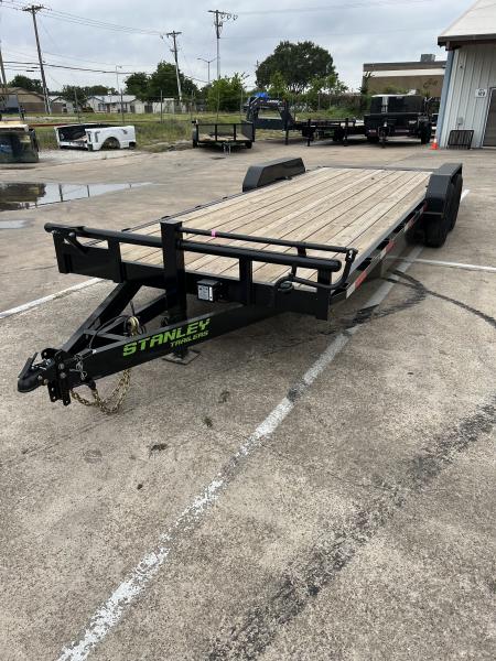 New 2026 Stanley Trailers 83'x24' Wooddeck 14k Equipment Trailer