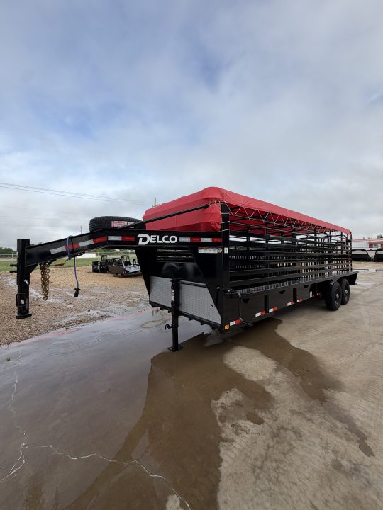 New 2026 Delco Trailers B824 Stock / Stock Combo Trailer
