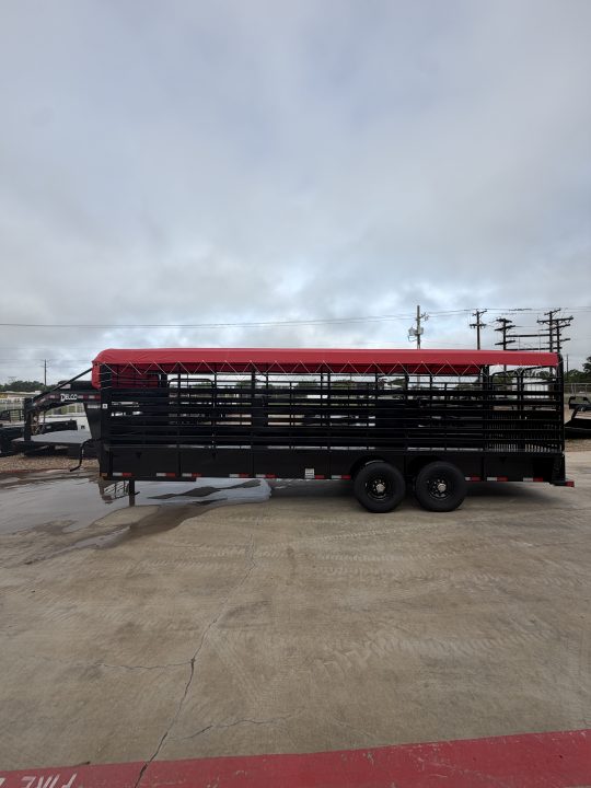 New 2026 Delco Trailers B824 Stock / Stock Combo Trailer