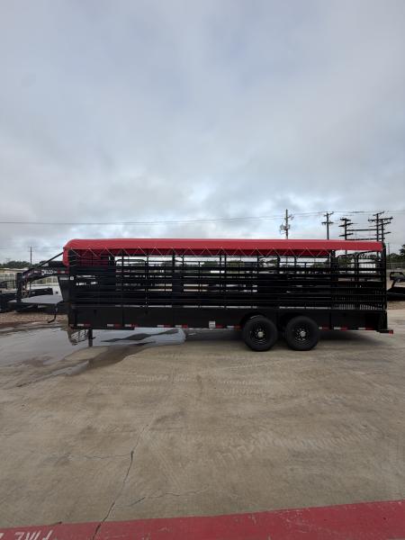 New 2026 Delco Trailers B824 Stock / Stock Combo Trailer