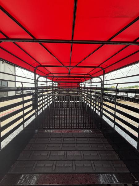 New 2026 Delco Trailers B824 Stock / Stock Combo Trailer