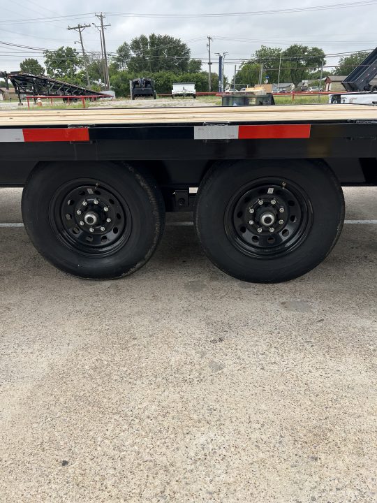 New 2026 Stanley Trailers 102"x25' Deck Over with 5' mega ramps Equipment Trailer
