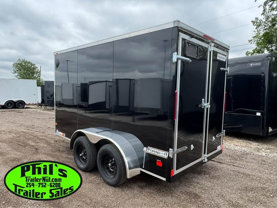New 2026 Haulmark 6X12 Cargo / Enclosed Trailer PASSPORT DELUX - REAR DOUBLE DOORS!