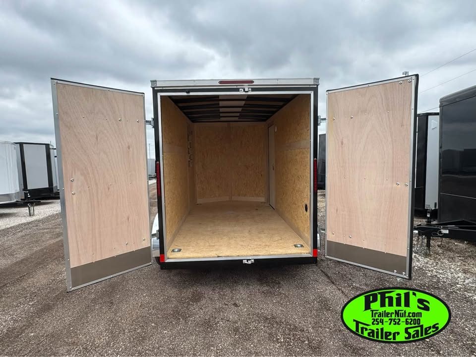 New 2026 Haulmark 6X12 Cargo / Enclosed Trailer PASSPORT DELUX - REAR DOUBLE DOORS!