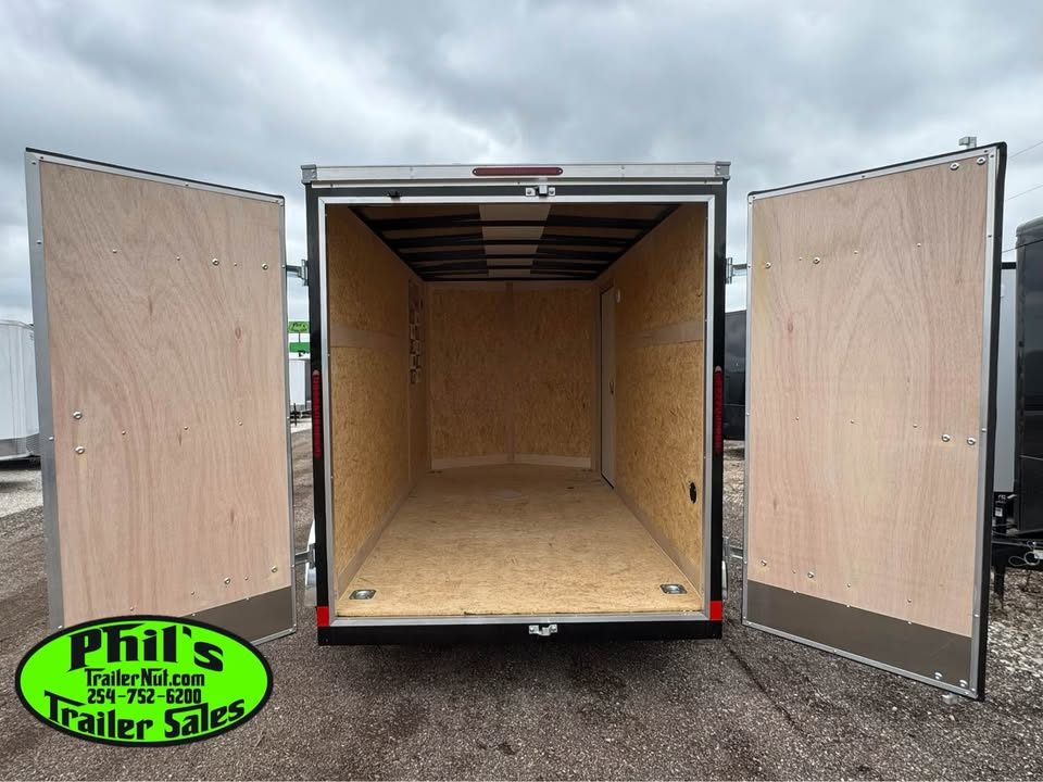 New 2026 Haulmark 6X12 Cargo / Enclosed Trailer PASSPORT DELUX - REAR DOUBLE DOORS!