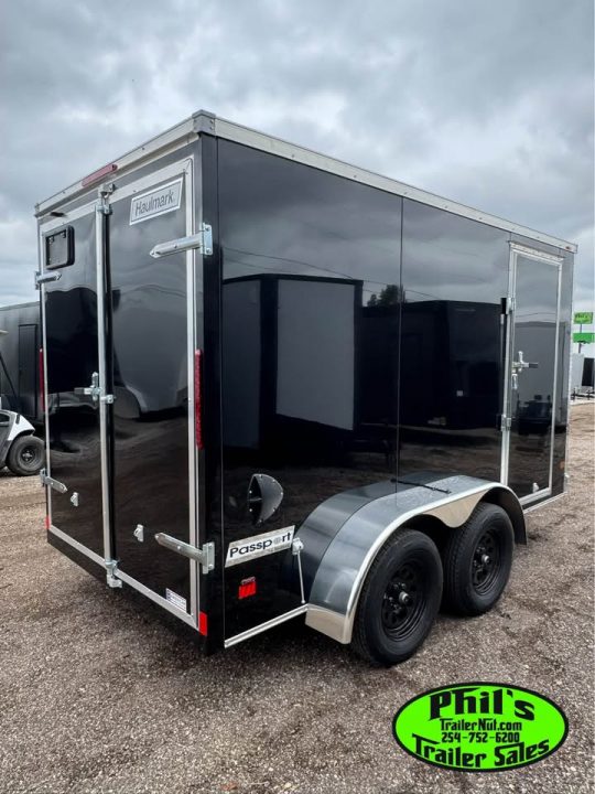 New 2026 Haulmark 6X12 Cargo / Enclosed Trailer PASSPORT DELUX - REAR DOUBLE DOORS!