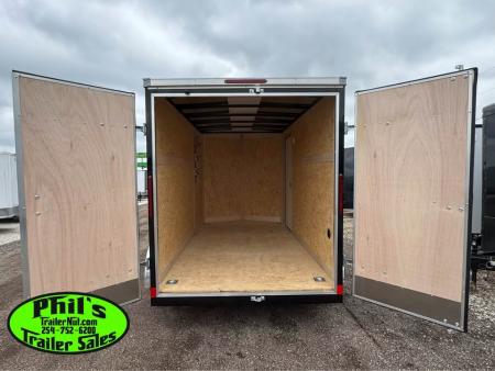 New 2026 Haulmark 6X12 Cargo / Enclosed Trailer PASSPORT DELUX - REAR DOUBLE DOORS!