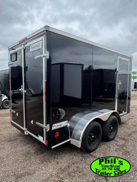 New 2026 Haulmark 6X12 Cargo / Enclosed Trailer PASSPORT DELUX - REAR DOUBLE DOORS!