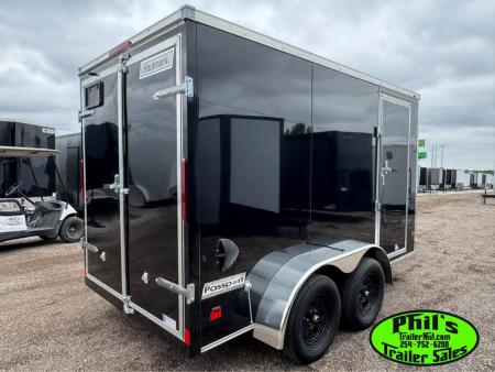 New 2026 Haulmark 6X12 Cargo / Enclosed Trailer PASSPORT DELUX - REAR DOUBLE DOORS!