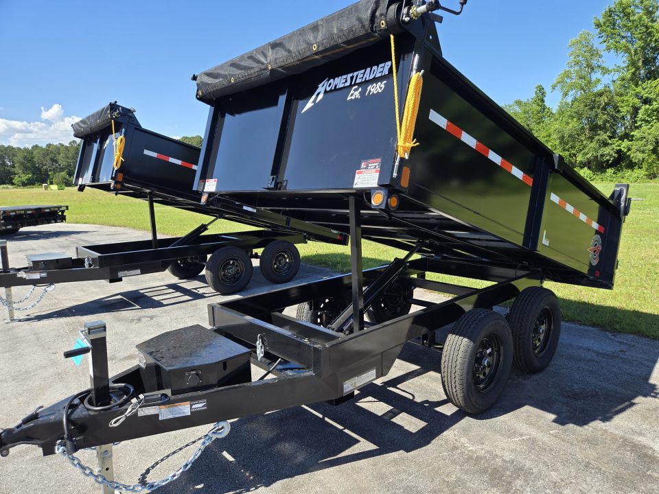 New 2026 Homesteader Trailer 610LB 7K Dump Trailer