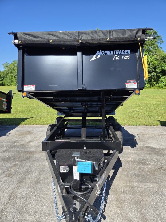New 2026 Homesteader Trailer 610LB 7K Dump Trailer