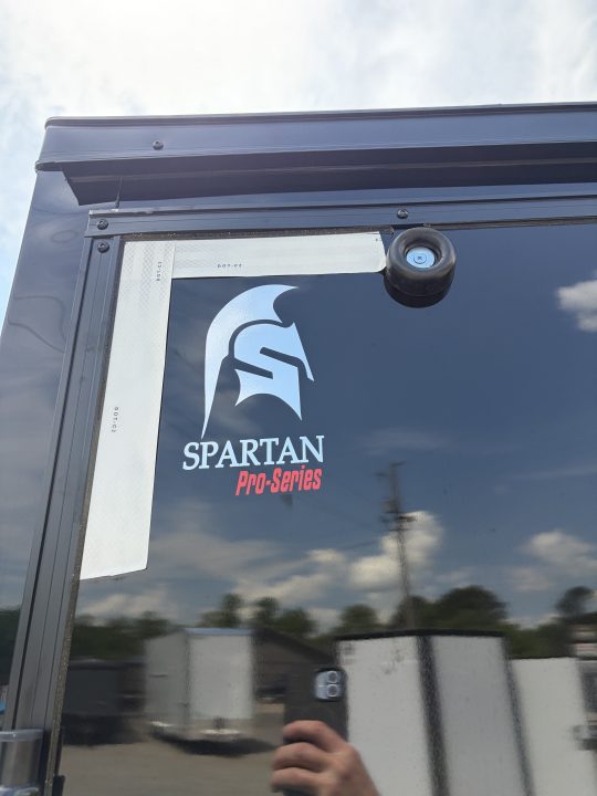New 2026 Spartan 7X14 Enclosed Trailer, Pro-Series, 14K GVWR Big Package, 12" On Center Frame