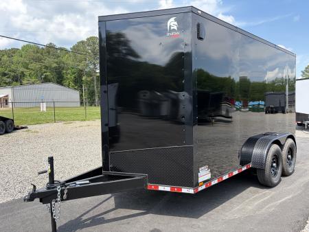New 2026 Spartan 7X14 Enclosed Trailer, Pro-Series, 14K GVWR Big Package, 12" On Center Frame