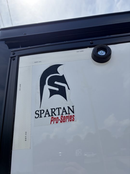 New 2026 Spartan 7X16 Enclosed Trailer, Pro-Series, 14K GVWR Big Package, 12" On Center Frame