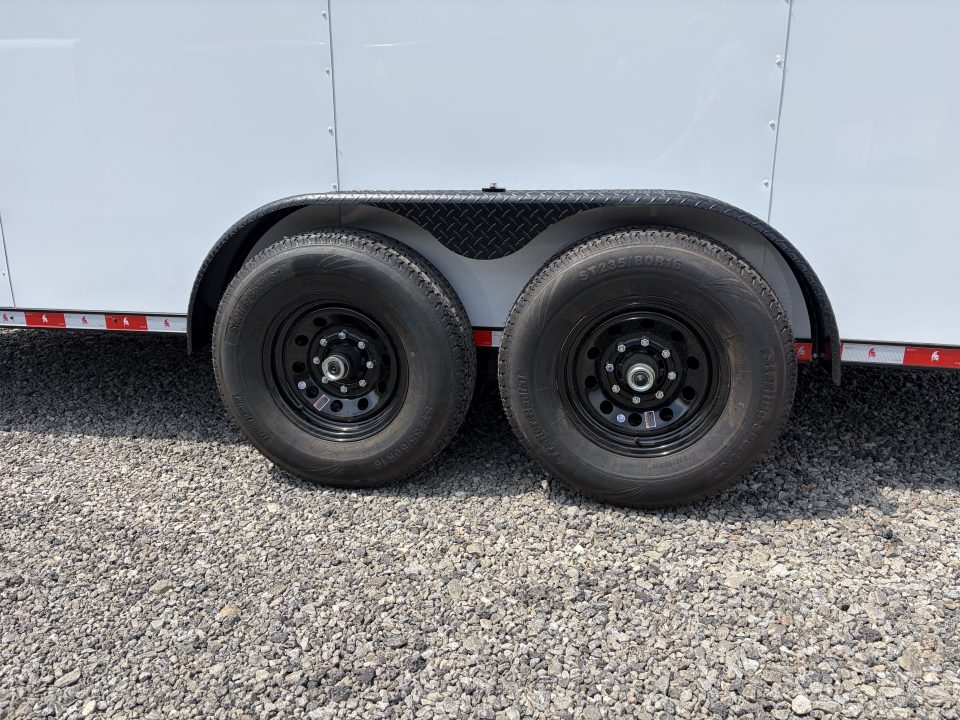 New 2026 Spartan 7X16 Enclosed Trailer, Pro-Series, 14K GVWR Big Package, 12" On Center Frame