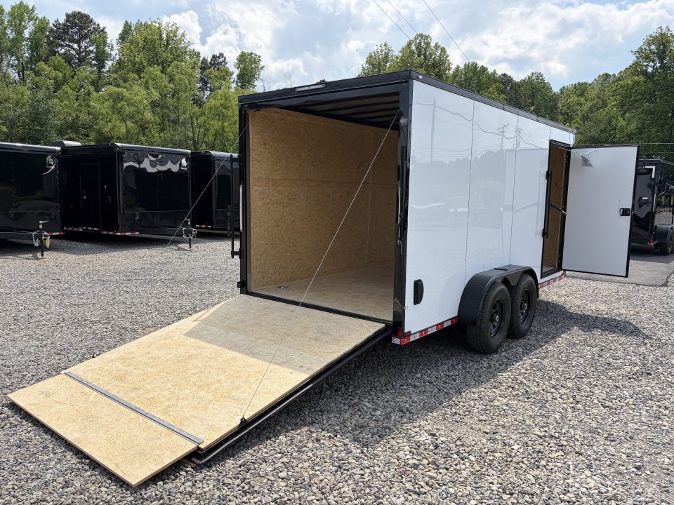 New 2026 Spartan 7X16 Enclosed Trailer, Pro-Series, 14K GVWR Big Package, 12" On Center Frame