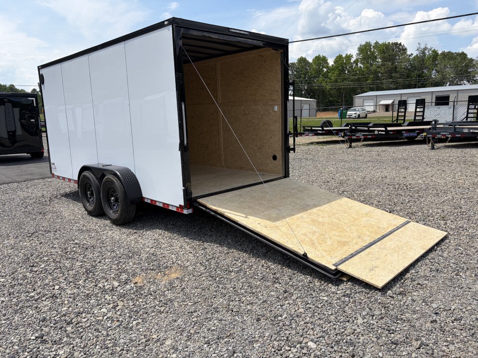 New 2026 Spartan 7X16 Enclosed Trailer, Pro-Series, 14K GVWR Big Package, 12" On Center Frame