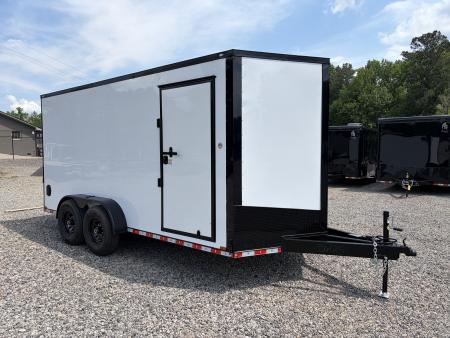 New 2026 Spartan 7X16 Enclosed Trailer, Pro-Series, 14K GVWR Big Package, 12  On Center Frame