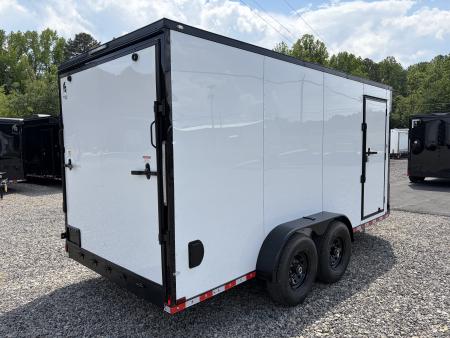 New 2026 Spartan 7X16 Enclosed Trailer, Pro-Series, 14K GVWR Big Package, 12" On Center Frame