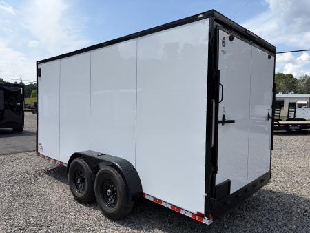 New 2026 Spartan 7X16 Enclosed Trailer, Pro-Series, 14K GVWR Big Package, 12" On Center Frame
