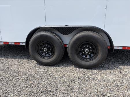 New 2026 Spartan 7X16 Enclosed Trailer, Pro-Series, 14K GVWR Big Package, 12" On Center Frame
