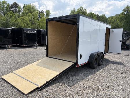 New 2026 Spartan 7X16 Enclosed Trailer, Pro-Series, 14K GVWR Big Package, 12" On Center Frame