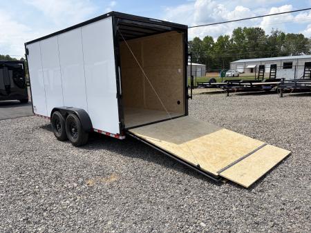 New 2026 Spartan 7X16 Enclosed Trailer, Pro-Series, 14K GVWR Big Package, 12" On Center Frame