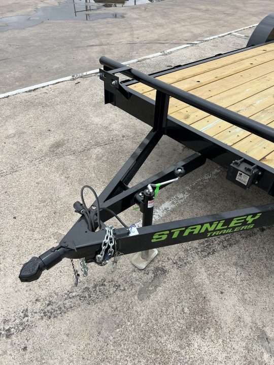 New 2026 Stanley Trailers 83"x18' Wood Deck Car Hauler