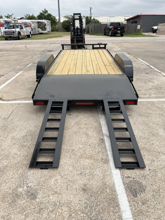 New 2026 Stanley Trailers 83"x18' Wood Deck Car Hauler