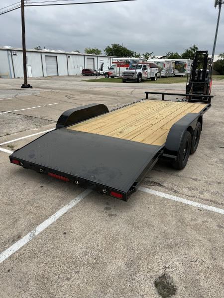 New 2026 Stanley Trailers 83"x18' Wood Deck Car Hauler