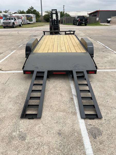 New 2026 Stanley Trailers 83"x18' Wood Deck Car Hauler