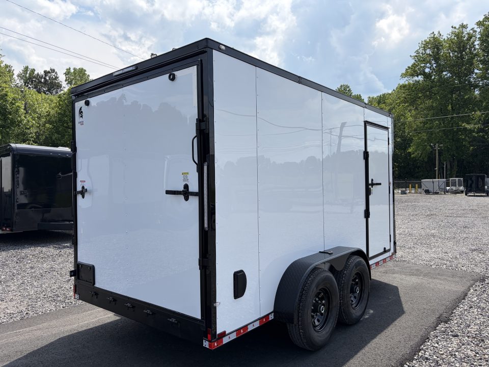 New 2026 Spartan 7X14 Enclosed Trailer, Pro-Series, 14K GVWR Big Package, 12" On Center Frame