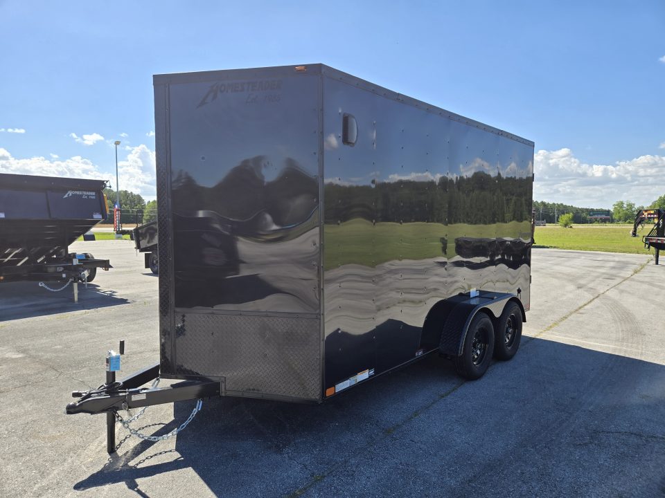 New 2026 Homesteader Trailer 714 7K BLACKOUT Cargo / Enclosed Trailer