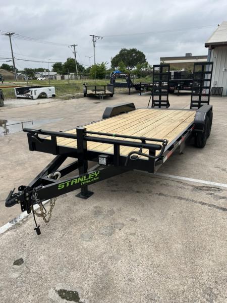 New 2026 Stanley Trailers 83 X20' Stand up ramp 14k Equipment Trailer
