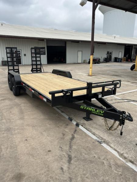 New 2026 Stanley Trailers 83"X20' Stand up ramp 14k Equipment Trailer