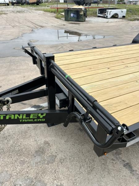 New 2026 Stanley Trailers 83"X20' Stand up ramp 14k Equipment Trailer
