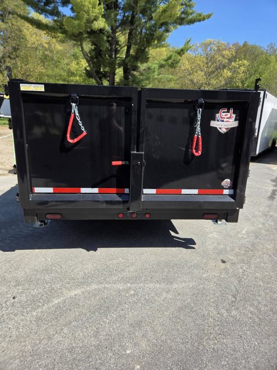 New 2026 Quality Steel and Aluminum 7x16 High side dump trailer with telescopic piston Dump Trailer