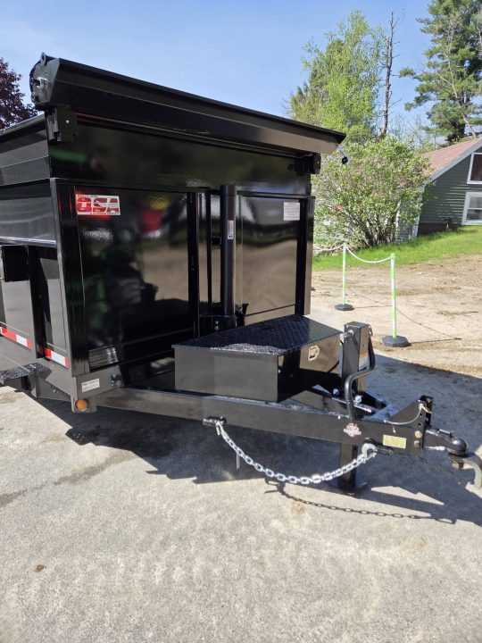 New 2026 Quality Steel and Aluminum 7x16 High side dump trailer with telescopic piston Dump Trailer