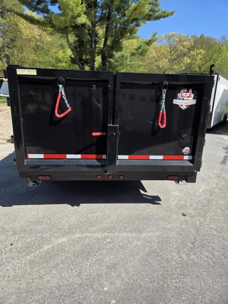 New 2026 Quality Steel and Aluminum 7x16 High side dump trailer with telescopic piston Dump Trailer